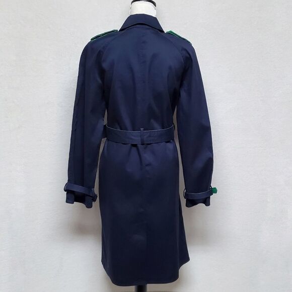 3.1 Phillip Lim 20th Anniversary XXO Blue Green Limited Edition Trench Coat Med - Picture 11 of 16